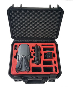 Profi Transportkoffer passend für DJI Mavic Pro und Platinum mit Platz für 4 Akkus und Zubehör von MC-CASES - Made in Germany - Outdoor Koffer - IP67 Wasserdicht - 5 Jahre Garantie - Kompakt V2.0