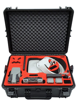 MC-CASES® Koffer für DJI Mavic Air 2S und Air 2  & DJI Goggles und 6 Akkus + Zubehör